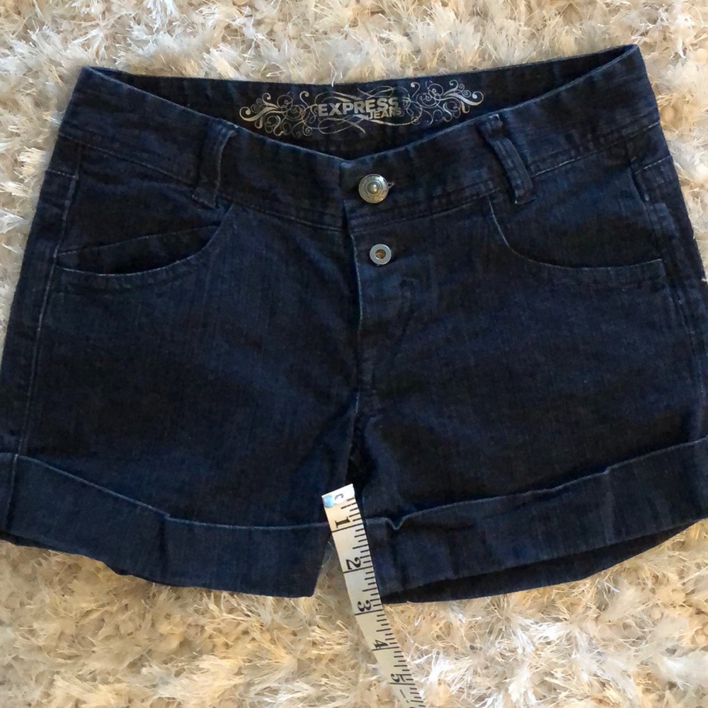 Express jean shorts